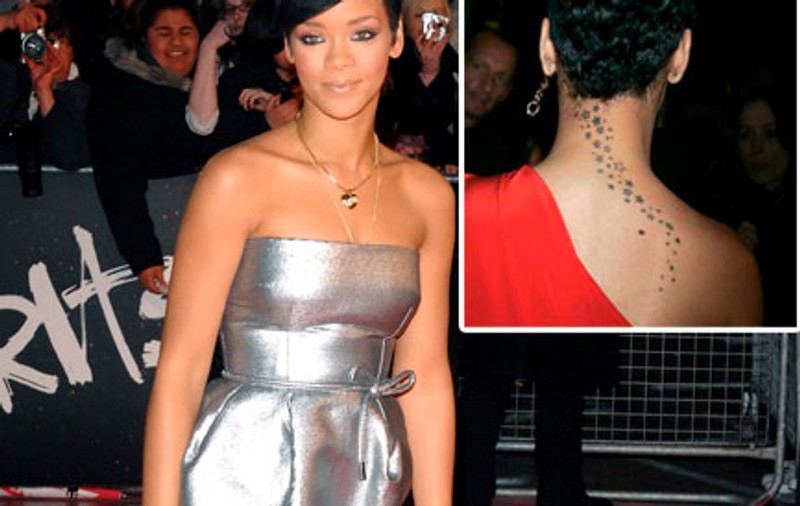 Şi-a făcut un tatuaj greşit Rihanna?