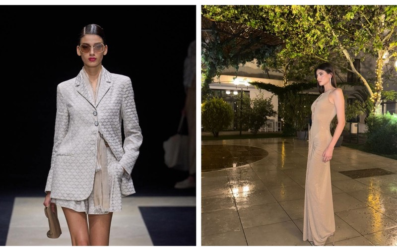 Cum a apărut manechinul Irina Motoc la „Milano Fashion Week”. Apariție spectaculoasă pe podiumul din Italia