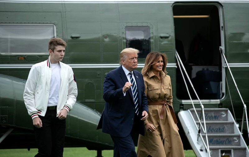 Barron, fiul lui Donald Trump, a avut coronavirus. ”Din fericire, este un adolescent puternic”