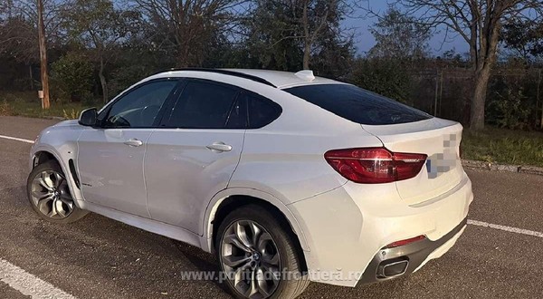 Un BMW alb, furat din Slovacia, retinut la Vama Albita-27-septembrie-2025