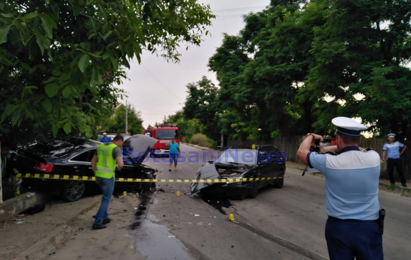 VIDEO | Accident cu patru victime în Botoșani. Doi dintre răniți sunt minori