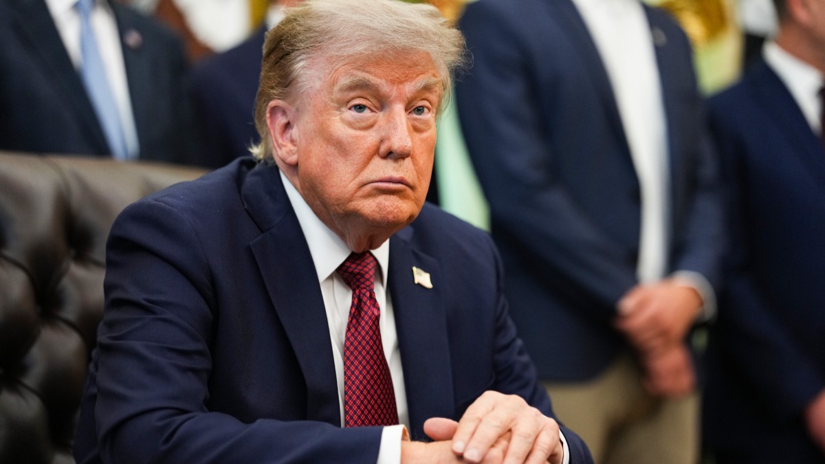 Președintele american Donald Trump, în Biroul Oval de la Casa Albă