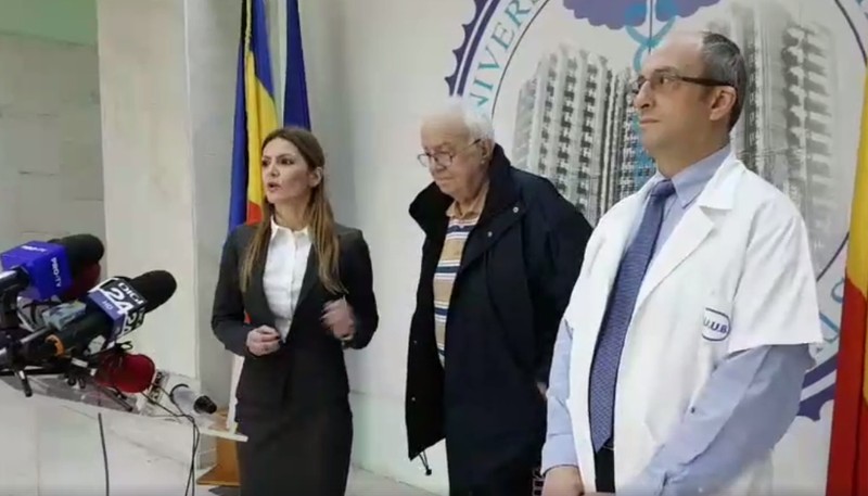 VIDEO/ Alexandru Arșinel a fost externat din spital. Primele declarații ale actorului