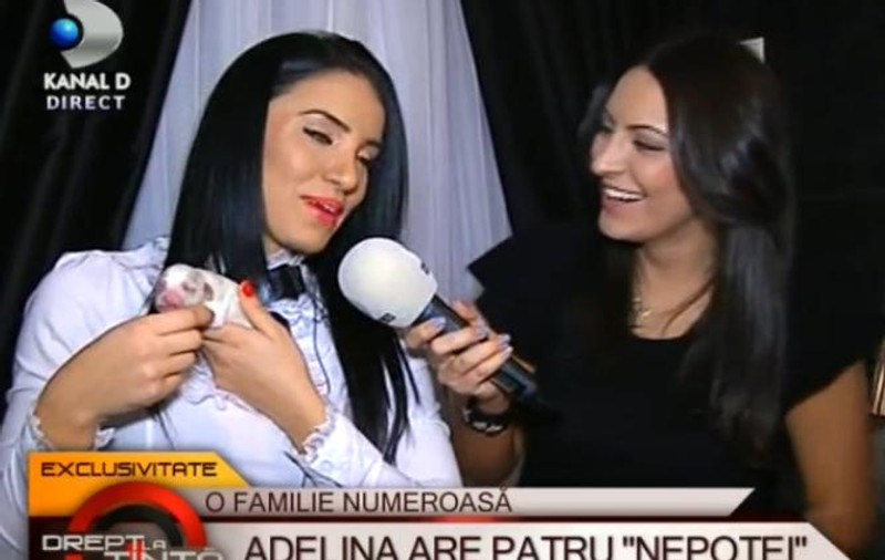 Adelina Pestrițu a devenit "bunică"! Nobi, cățelușa ei a fătat