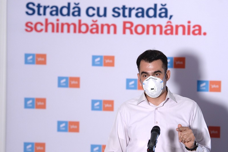 Ștefan Pălărie (USR-PLUS). Foto Hepta