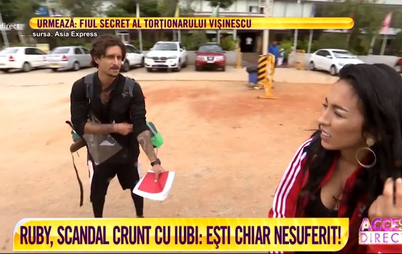 Cu cine s-a sărutat Ruby chiar sub ochii iubitului la Asia Express. "Nu m-am gândit nicio secundă că o să facă asta"