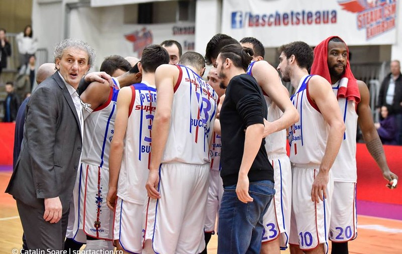 Steaua a câștigat cu CSM Oradea și a revenit pe primul loc în Liga Națională de baschet. Craiova a învins la Sibiu