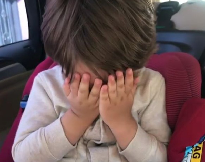 Băiețelul Andreei Mantea, în lacrimi. "David, de ce plângi, de ce plângi?" | VIDEO
