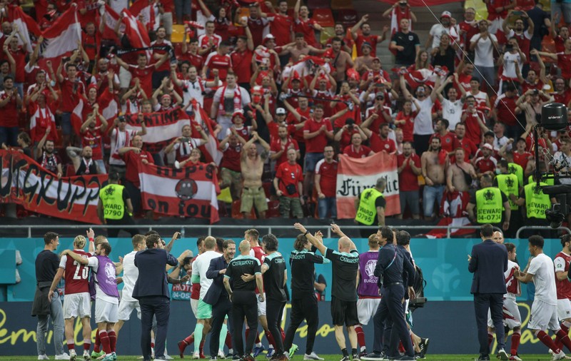 Austria a învins Ucraina, în cel de-al treilea meci de la Euro 2020 disputat la București, și s-a calificat în premieră în optimi