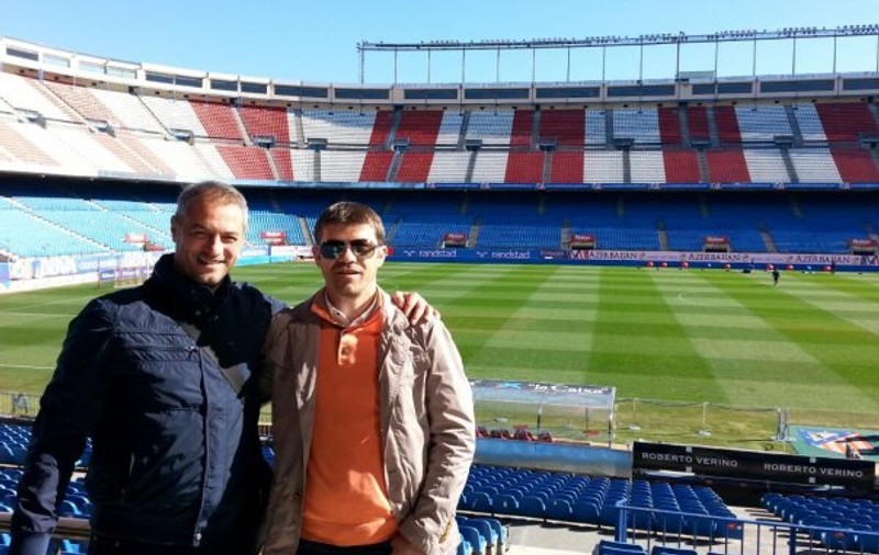 Dulca și Isăilă i-au descifrat secretele lui Diego Simeone / FOTO