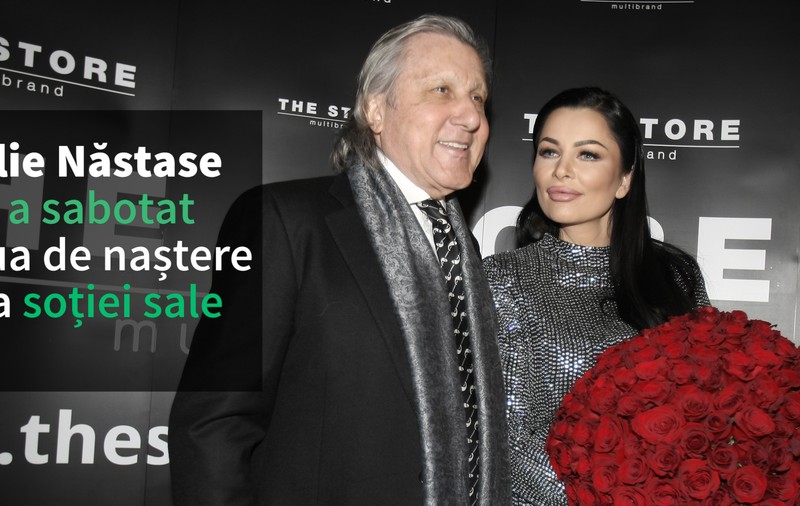 VIDEO EXCLUSIV/ Ilie Năstase și Brigitte nu par să fi trecut peste momentul adulterului. S-au împuns toată seara la petrecerea ei