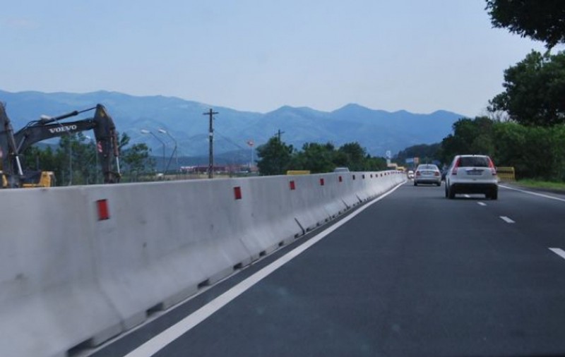 DN1, surpat în dreptul localității Cornu