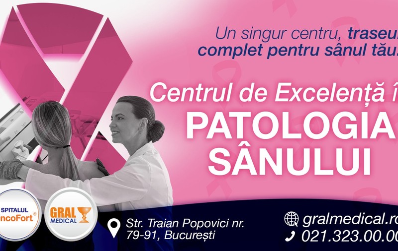 GRAL Medical lansează Centrul de Excelență în Patologia Sânului: cel mai complet traseu medical pentru femei, de la primul simptom până la vindecare