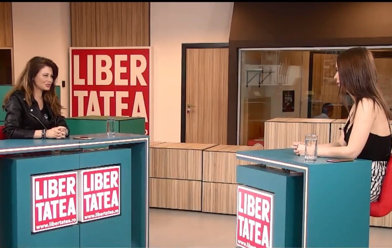 Corina Dănilă, la „Interviurile Libertatea”. Vedeta TV povestește despre planurile ei de viitor, dar și despre rolul de mamă