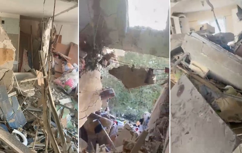 Primele imagini din blocul din Rahova unde s-a produs explozia. Arafat: Imobilul riscă să se prăbușească