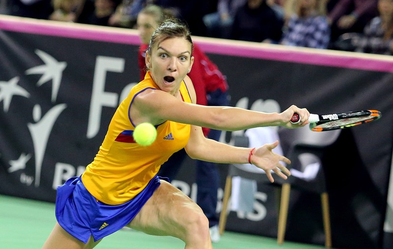 Simona Halep participă la turneul de tenis de la Dubai