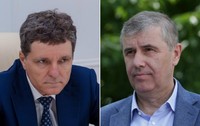 Un colaj cu Nicusor Dan in stanga si Lucian Pahontu in dreapta
