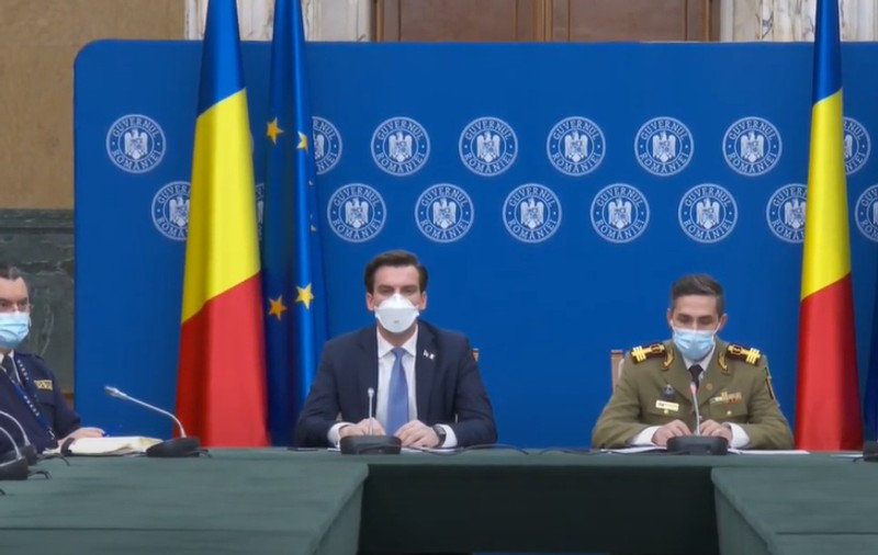 Valeriu Gheorghiță: „S-au vaccinat 196.000 de persoane din etapa I, adică 75% din cei eligibili”