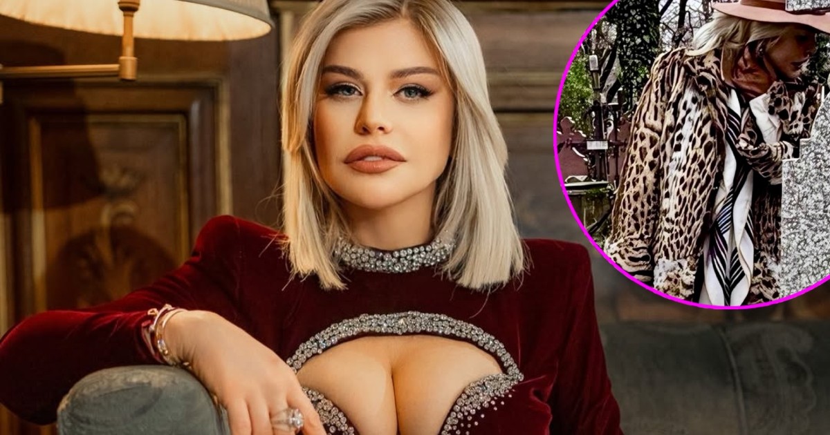 Loredana Groza la parastasul tatălui
