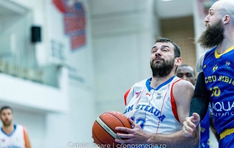Liga Națională de baschet masculin, Top 6, etapa a 31-a. Steaua a cedat la Pitești. Oradea, victorie ”mare” cu U Cluj!