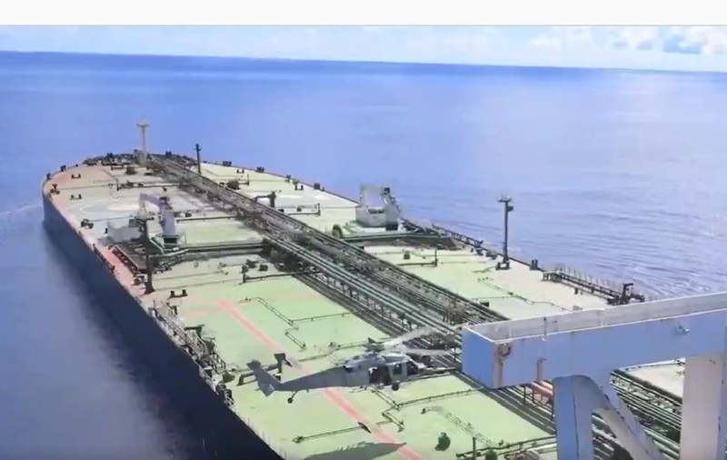 SUA au mai confiscat un petrolier iranian, de această dată în Oceanul Indian: „Vom continua aplicarea legii maritime”