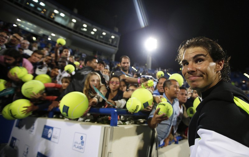 Rafael Nadal a câştigat turneul demonstrativ de la Abu Dhabi