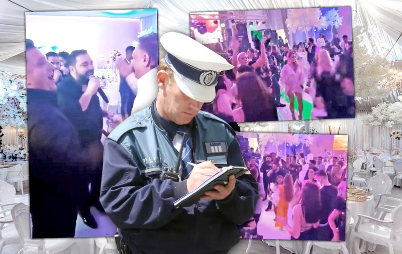 S-au răzgândit peste noapte. Polițiștii din Ilfov au dat azi amenzi pentru botezul cu 300 de invitați la care a cântat Florin Salam. Ieri spuneau că regulile au fost respectate