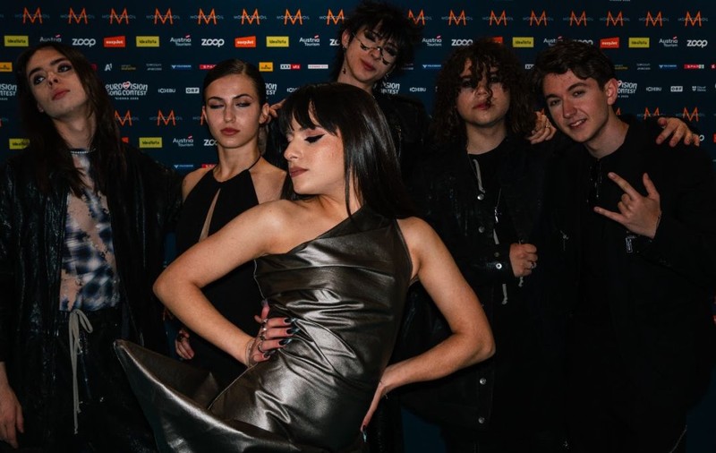Imagini cu Alexandra Căpitănescu pe „Covorul Turcoaz” la ceremonia de deschidere Eurovision Song Contest 2026. Cum a apărut în Viena artista care reprezintă România la concursul muzical din Austria