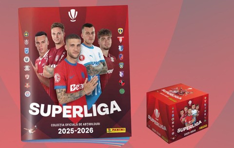 Panini lansează un album cu stickere pentru Superliga: când vor putea microbiștii să îi colecționeze pe Bîrligea, Borza și Cîrjan