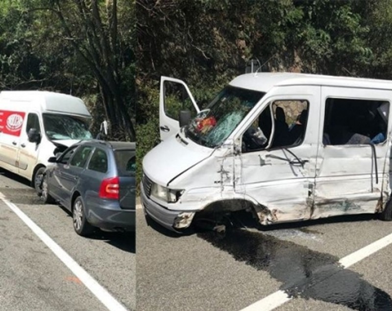 UPDATE: 13 oameni, la spital în urma accidentului de pe Valea Oltului. Patru dintre ei sunt grav răniți
