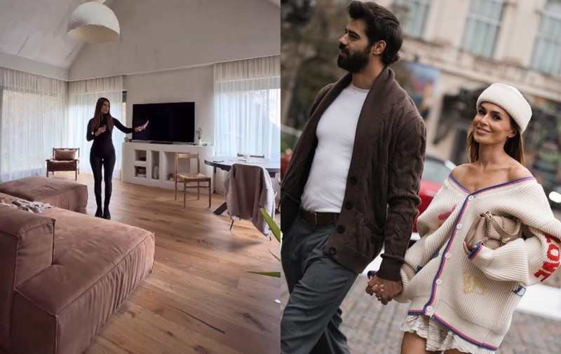 Imagini din casa în care stă Sânziana Negru. Iubita lui Ștefan Floroaica a făcut turul locuinței
