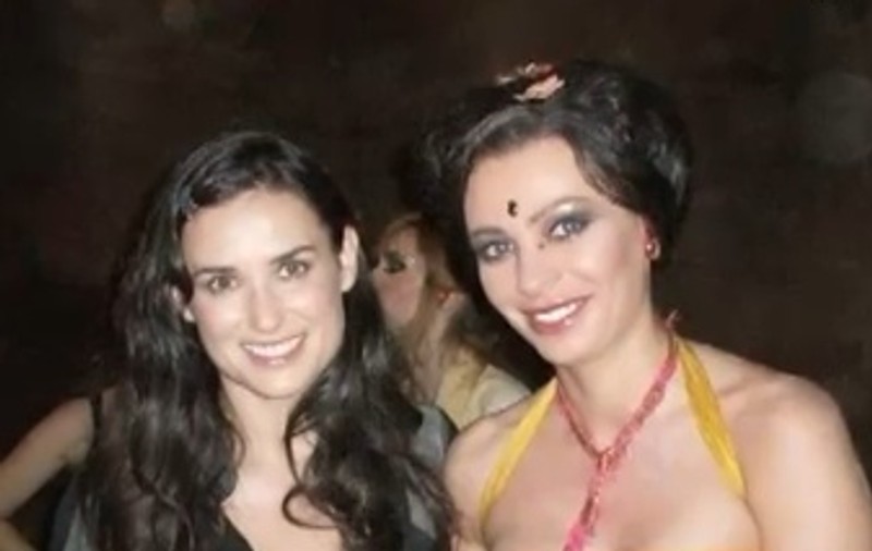 Actriţa Silvia Pop, care a filmat cu Demi Moore: "E foarte simplă şi la locul ei"