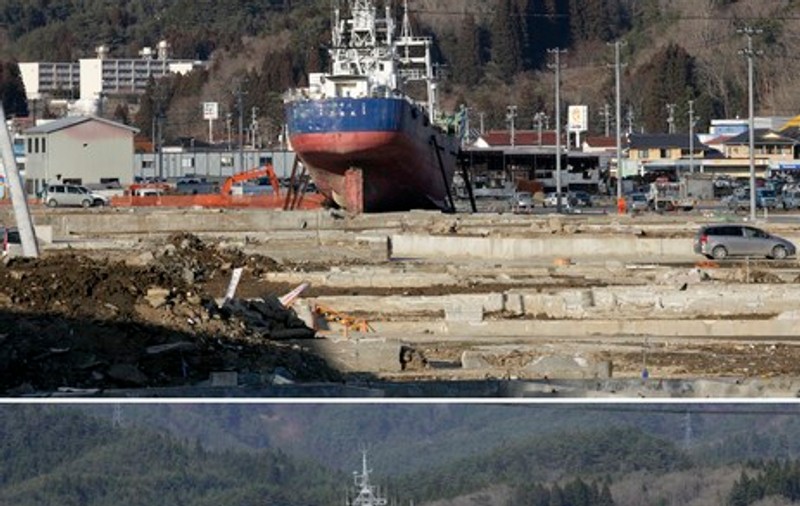 Astăzi se împlinesc 2 ani de la cutremurul urmat de tsunami de pe 11 martie din JAPONIA | FOTO