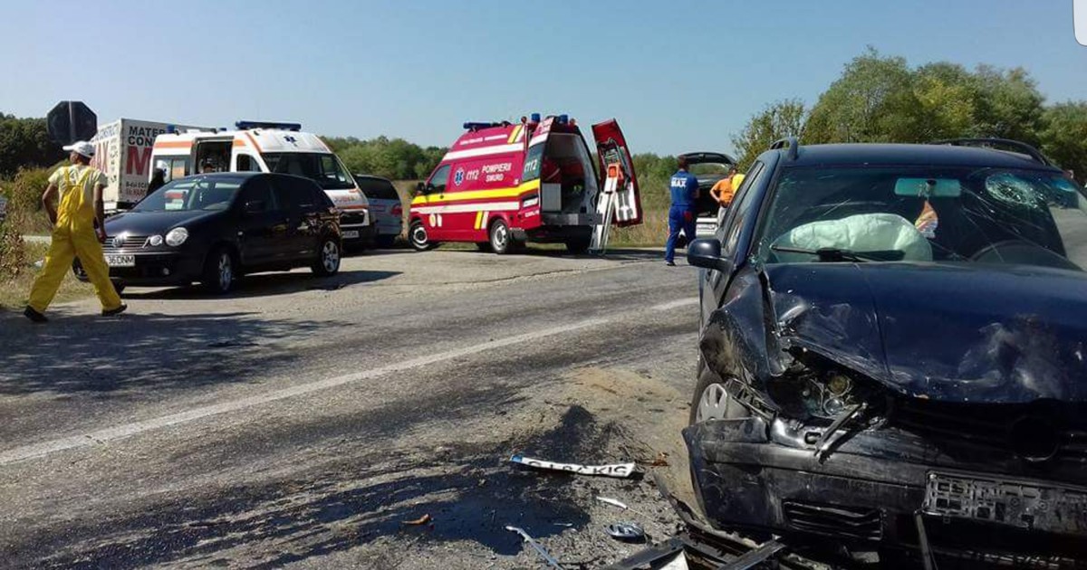 accident în Rasovița, județul Gorj