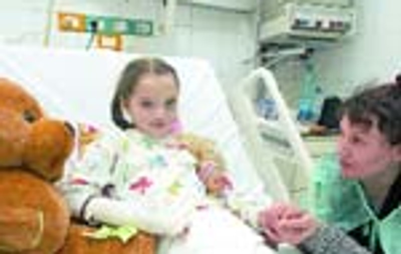 Amanda, mutata la alt spital