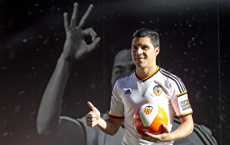 Enzo Perez, prezentat în fața a 8.000 de suporteri ai Valenciei. Reacția argentinianului / VIDEO