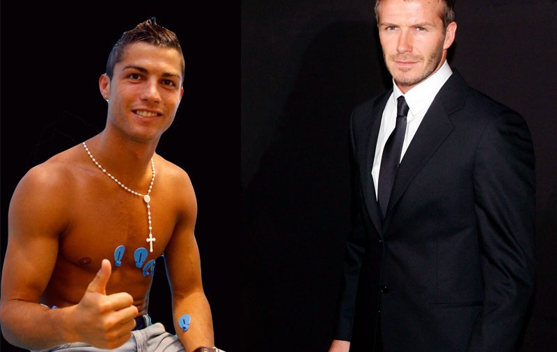 Ronaldo i-a luat contractul cu Armani lui Beckham