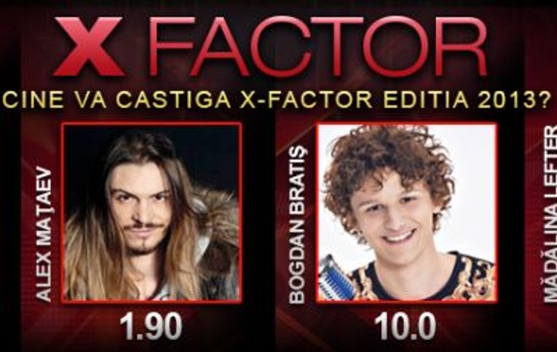 Finala X Factor, de interes naţional! Românii îşi pot vota favoriţii la casele de pariuri