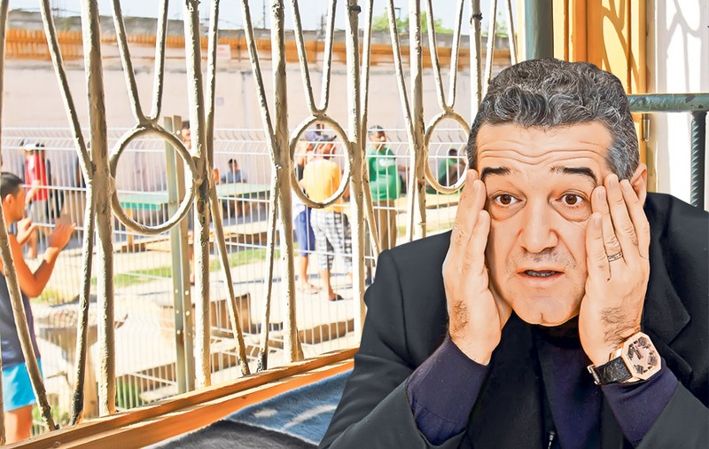 CLIPE DE COŞMAR PENTRU GIGI BECALI ÎN PUŞCĂRIE! E TERORIZAT!