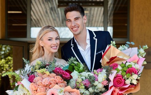 Ce le-a scris Andreea Bălan vedetelor din România după ce s-a căsătorit cu Victor Cornea: „Abia aștept”