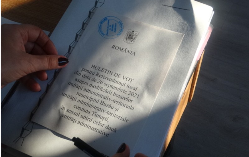 Referendumul pentru alipirea comunei Țintești la Buzău a eșuat: Prezență de doar 10%