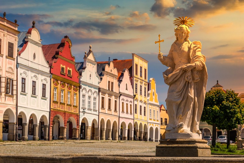 Obiective turistice în Cehia - Telc