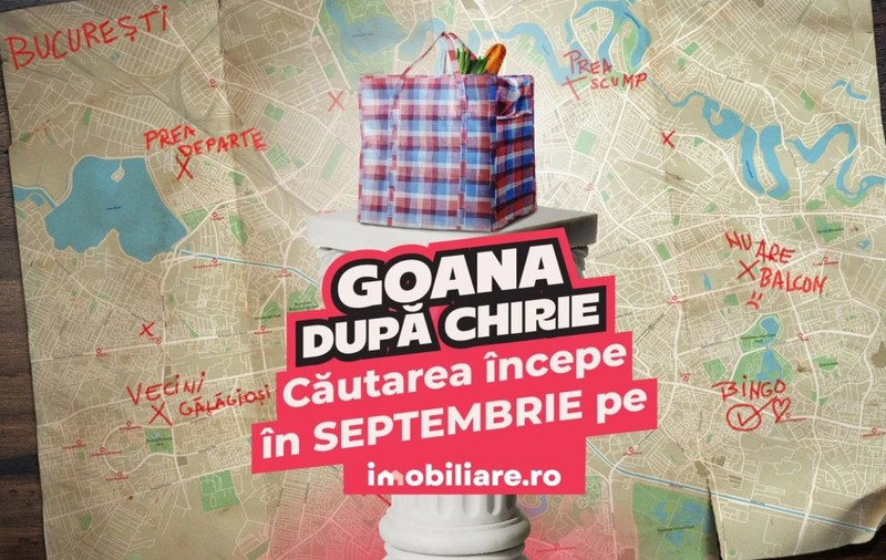 Goana după chirie începe acum! Acceptă provocarea Imobiliare.ro și poți câștiga