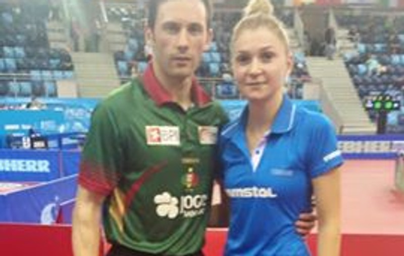 România are asigurate două medalii la CE de tenis de masă în proba de dublu mixt