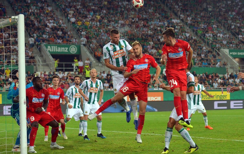 Rapid Viena - FCSB 3-1, în play-off-ul Ligii Europa. Gigi Becali: ”Ne calificăm la București. Asta nu-i echipă să ne bată”