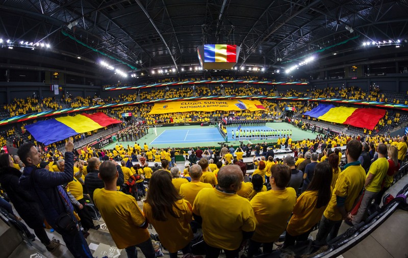 Meciul România - Italia din Fed Cup, la Cluj Napoca, pe 17 și 18 aprilie