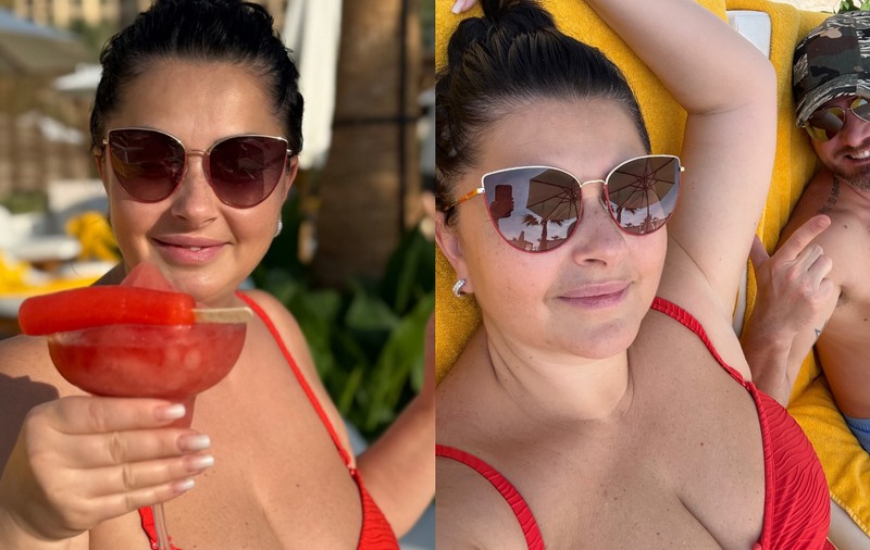 Imagini cu Gabriela Cristea în costum de baie. Cum arată vedeta, după ce a recunoscut că se luptă cu kilogramele în plus