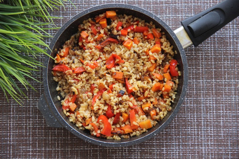 Reteta bulgur cu legume