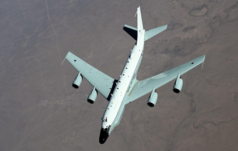 Rusia a fost aproape să doboare un avion de spionaj britanic în apropiere de Ucraina, potrivit unui document scurs al Pentagonului
