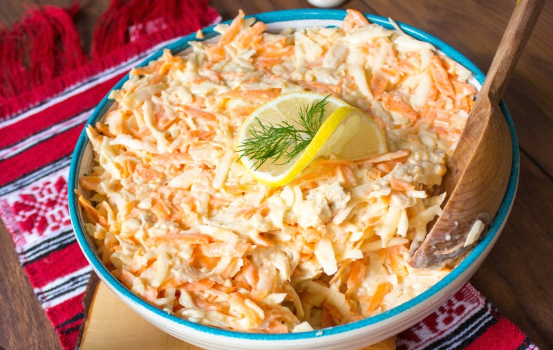 Salată de țelină cu maioneză - trucuri pentru o salată delicioasă